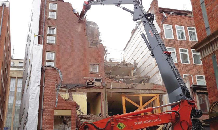 Abbruch Jacobshof Bremen